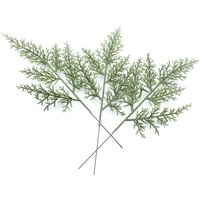 10pcs Artificial Plant Pine Needle Cypress leaves Plastic Christmas Tree Wreaths Home Outdoor Garden Diy Scrapbook Wedding Decor