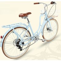 AliExpress smvp Cooya Retro City Bike 26 Inch Adult Male Female Commuter Disc Brake Variable Speed Lightweight Bike High Carbon Steel Frame 2024