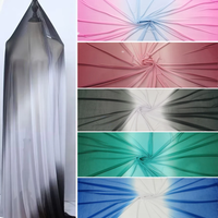 Dancing Ombre Tulle 58'' Wide | 1Meter | 2Meters | 5Meters Polyester Stretch Mesh Fabric Gradient Net