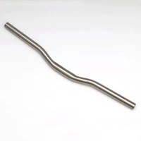 AliExpress NONE Ti Bicycle Handlebar Swallow-shaped Titanium Mountain MTB Bike MTB Riser Handle Bar 31.8 25.4