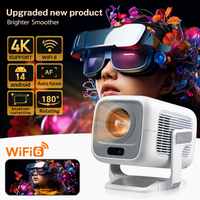 LynCast 4K X3AQ projecteur 500ANSI natif 1080P mise au point automatique Android 14 BT5.4 WIFI6 cinéma maison Portable
