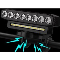 AliExpress NONE Bicycle Lighting Bells USB Rechargeable Bike LED Light Horn MTB Bicycle Head Lights MTB Road Cycling Bike Front Lamp for Bicycle