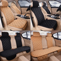 Car Seat Covers Protector Set Universal Auto Front Rear Chair Cushion Pad Warm Plush Automobiles Seat Covers Mat Car Accessories