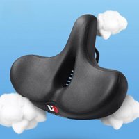 AliExpress ITMTB WESTBIKING Bicycle Saddle Memory Sponge Ergonomic Widebody Seat Soft Breathable Cycling Cushion Road MTB Saddle Bike Accessories