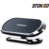 STONEGO Metal Magnetic Phone Holder 360 Rotating Car Phone Holder Stand Zinc Alloy Magnet Car Support Mount Cell Phone holder