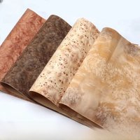Natural Burl Veneer for Luxury Furniture Decoration Walnut High Quality Exotic Wood Grain size:58x250cm T0.25mm