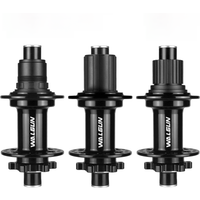 AliExpress WALGUN M1F M1R BOOST mtb mountain bike hub 28 32 36 holes 110mm 148mm HG MS micro spline XD XDR 11 12 v freehub front rear bicycle hub