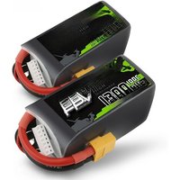 OVONIC 1300mAh 100C 22.2V Lipo Battery With XT60 Plug For RC Helicopter Quadcopter FPV Racing Drone Parts 6S Battery