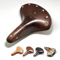 AliExpress Multi Style Retro Cowhide Bicycle Saddle, Comfortable, First Layer Cowhide, Pure Handmade, Cycling Parts, G98