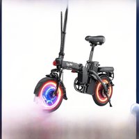 EU UK Stock DYU A5 Folding Electric City Bike14 Inch Easy-carry Electric Bicycle 250w Removable Battery Mountain Bike