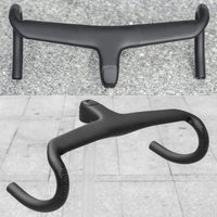 AliExpress NONE SL8/SL7 Road Carbon Handlebar Carbon Stem Internal Cable Routing Road Bicycle Handlebar Cockpit Di2