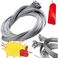 AliExpress NONE 10/5/3/1PC 2M MTB Bicycle Brake Line Bicycle Speed Line Fixed Gear Shifter Gear Brake Cable Set Core Inner Wire MTB Road Bike