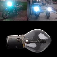 Universal Motorcycle Car Brightness LED Bulbs B35 12V/35/35W BA20D Amber Headlight ATV Halogen Moped Scooter Lights Tools