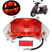 AliExpress Motorcycle Bike Rear Tail Stop Red Light Lamp for Dirt Bike taillight rear lamp braking light For GY6 50cc Tao Tao Coolsport