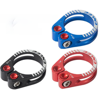 AliExpress enlee ENLEE Bike Seat Post Clamp CNC Aluminum Alloy Cycling Saddle Seat Post Clamp For 31.8MM 34.9MM Bike Parts Seatpost Accessories