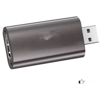 Audio Video Capture Card 60fps, 4K HDMI-compatible USB 3.0 2.0 Reliable Video Converter For Game Streaming Live Broadcasts