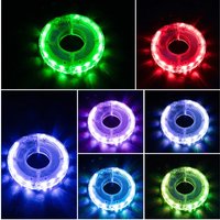 AliExpress ROCKBROS Bicycle Wheel Light Smart LED Light 1PCS Warning Light 7 Colors MTB Bike Light Vibration Sensing Light Bike Accessories