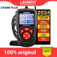 LAUNCH OBD2 Scanner Diagnostic Tool CR3008 Plus,One-Key I/M,Lifetime Update Code Reader,Check Engine Code OBDII Car Scan Tool