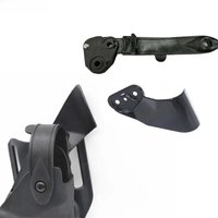Tactical Belt Gun Holster Button Strap Safety Arch Buckle Lock Adapter for GL 17 19 M9 1911 Waist Pistol Holster Button Gear