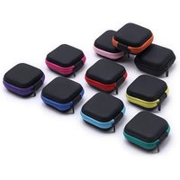 Multifunctional Coin Purse Earphone Case Waterproof Storage Box for Headphones USB Cable SD Card Key Money