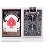 AliExpress Bicycle Classic Black Deck Rider Back Playing Cards Standard Index Poker Magic Card Games Magic Tricks Props for Magician