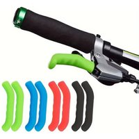 AliExpress NONE 1 Pair Bicycle Brake Handle Protection Cover Mountain Road Bike Brake Lever Protection Anti Slip Gel Sleeve Cycling Accessories