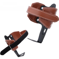 AliExpress NONE ODI Bicycle Water Bottle Holder Genuine Leather MTB Bottle Bracket Adjustable Mountain Road Bike Water Bottle Cage