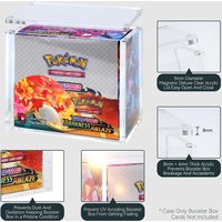 Choisissez votre taille – Vitrine empilable en acrylique de 5 mm pour booster box ou Elite Trainer Box (ETB), boîte à fermeture magnétique transparente pour