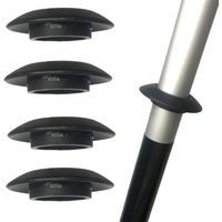 4pcs Universal Kayak Paddle Drip Rings for Kayak and Canoe Paddles Kayak Accessories No More Sliding Up and Down