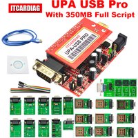 Upa Usb Programmer UPA USB PRO V1.3 SN:050D5A5B ECU Chip Tunning with 350MB Script Full Eeprom Adapter with NEC Functions Win 10
