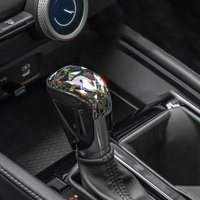 Car Crystal Gear Shift Knob Cover Non-Slip Luxury Gear Head Accessory for 11th Gen Accord/Civic/HRV/Breeze/Integra/Inspire 2023