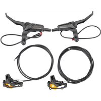 AliExpress NONE NUTT 4-Piston Hydraulic Cutoff Brake E-Bike & Electric Scooter Disc Brake for Zero 10X/11X, Vsett 10+/9+, Kaabo Wolf Warrior 11