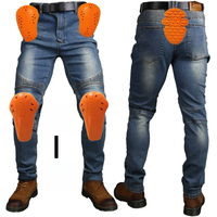 AliExpress hithotwin Motorcycle Rider Pants Cycling Pants Racing Jeans With 5 Anti-Fall Protective Gear Moto Motocross Trousers CE Level 1/2 Armor