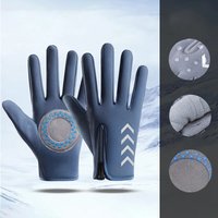 AliExpress Children Gloves Warm Cycling Winter Skiing Autumn Kids Reflective Non-Slip Boys Girls Water-Repellent Fleece Skateboard Gloves