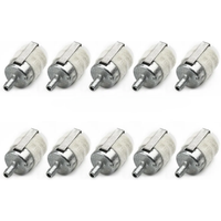 10Pcs Fuel Filter For SRM200 SRM210 SRM211 SRM225 SRM230 125-528 String Trimmer for Echo models Replacement Parts Fuel Filters