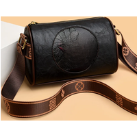 Casual Women Handbag Soft Leather Shoulder Crossbody Bags for Women 2024 New Fashion Print Ladies Messenger Tote Bag Sac A Main