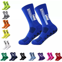 AliExpress NONE Anti-slip Football Socks Men Women Non-slip Soccer Basketball Tennis Sport Socks Grip Cycling Riding Socks 38-45