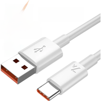 7A 100W Type C USB Super Fast Charging Cable for Huawei Mate 60 50 P60 Nova 9 10 Xiaomi Honor Redmi POCO USB Type-C Charger Cord