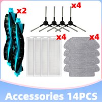 Fit For Viomi V2 Max / V3 / X2 VXVC07-JG Robot Vacuum Parts Main Roller Side Brush Hepa Filter Mop Cloth Replacement Accessories