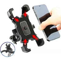 AliExpress NONE Upgraded Bicycle Motorcycle General Universal Mobile Phone Holder Navigation Bracket For iPhone 15 14 13 Pro Max Samsung Xiaomi
