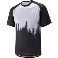 AliExpress 2024 Men's LRGA Short Sleeve Jersey Cross Country DH Motorcycle Downhill Jersey Mountain Enduro Cycling Shirt BMX Cycling Top