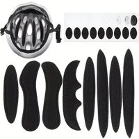AliExpress NONE Helmet Padding Kits Sealed Sponge Replacement Outdoor Motorcycle Bicycle Cycling Universal Foam Pads Set Helmet Inner Protection