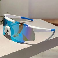 AliExpress OLOIU Trendy Cycling Goggles Oversized Decor Women's Sports Anti UV Sunglasses Men's Outdoor Brand Design Sun Glasses for Hiking