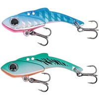 OUTKIT VIB Spoon Fishing Lure 3.5/5g Metal Spinner Fishing Bait Crankbait Bass Artificial Hard Baits Cicada VIB Fishing Tackle