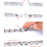 AliExpress NONE Bicycle Chain Connector Lock Quick Link Road Bike Buckle Joint Magic Buckle MTB Accessories Cycling Parts 6/7/8/9/10/11/12 Speed