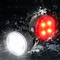 AliExpress Bicycle Front and Rear Lights USB Recharbeable Bike Lamp Waterproof Headlight Taillight Lighting Set Bike Front/Back/Set Lantern