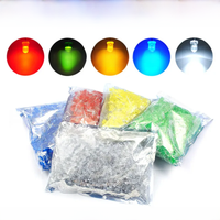 1000pcs 3mm 5mm LED diode Light Emitting Red Green Yellow White Orange Blue DIP