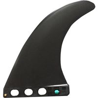 9 inch Surfboard Fins Secure Round for Surfboards &SUP Paddle Boards