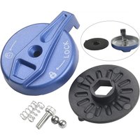 AliExpress TOOPRE Premium Bike Fork Remote Lock Out Switch Cap Blue Color Made Of Zinc Alloy Material Suitable For SR Front Fork Cover