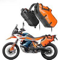 AliExpress Rhinowalk Motorcycle Double Side Bag 2 Pieces 100%Waterproof 18L/28L/48L Motor Back Seat Saddle Tail Bag Travel Dry Bag Luggage
